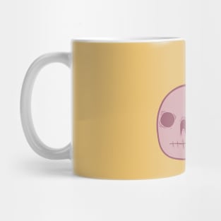 skull and crow Mug